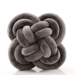 Inyahome Knot Pillow Ball Xmas Plush Floor Cushion  Clean Vanilla Store