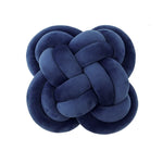 Inyahome Knot Pillow Ball Xmas Plush Floor Cushion  Clean Vanilla Store