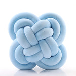 Inyahome Knot Pillow Ball Xmas Plush Floor Cushion  Clean Vanilla Store