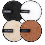 4Pcs Makeup Remover Wipes Reusable Cotton Pads  Clean Vanilla Store