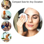 4Pcs Makeup Remover Wipes Reusable Cotton Pads  Clean Vanilla Store