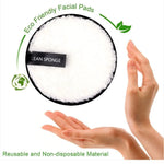 4Pcs Makeup Remover Wipes Reusable Cotton Pads  Clean Vanilla Store