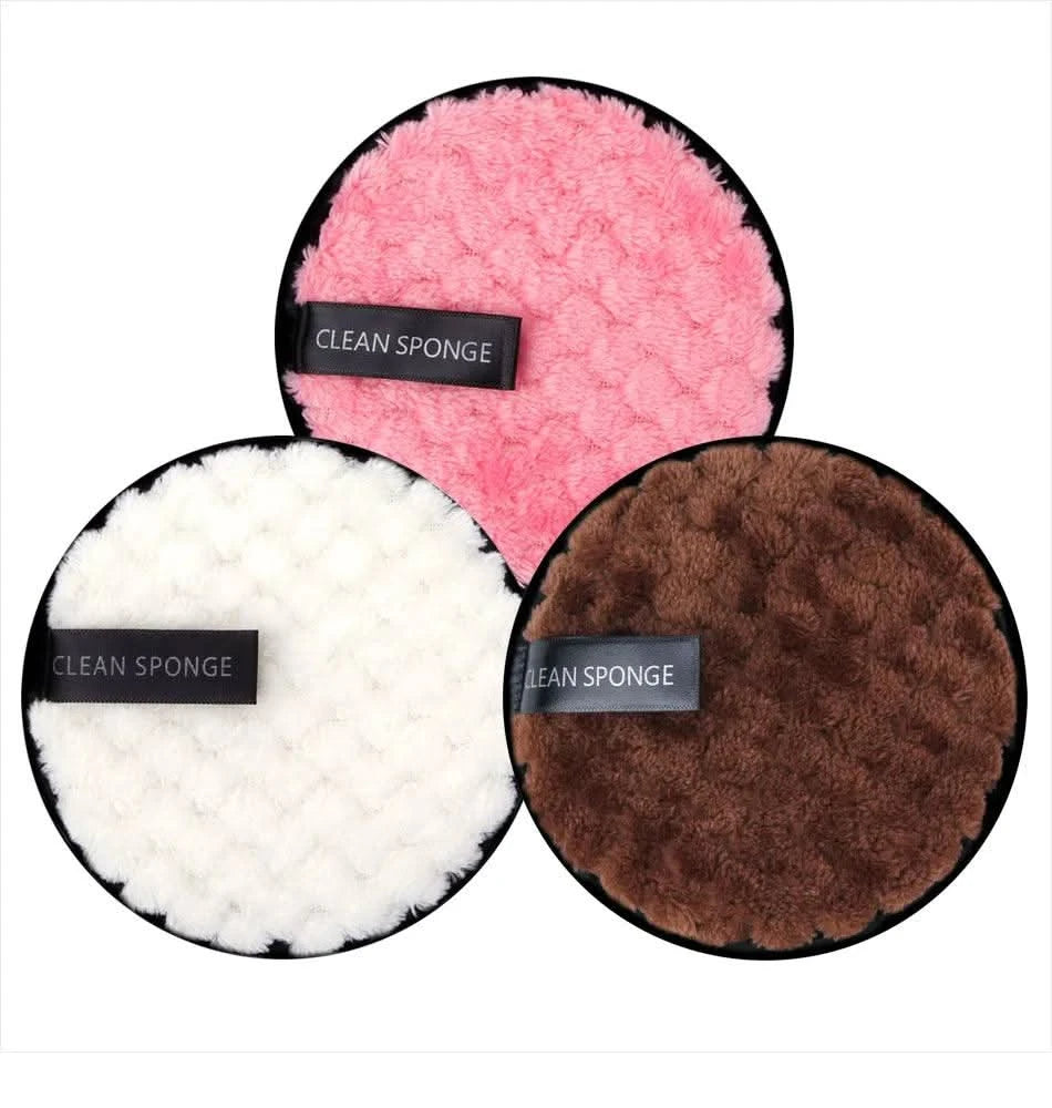 4Pcs Makeup Remover Wipes Reusable Cotton Pads  Clean Vanilla Store