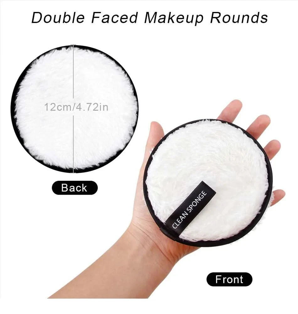 4Pcs Makeup Remover Wipes Reusable Cotton Pads  Clean Vanilla Store
