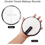 4Pcs Makeup Remover Wipes Reusable Cotton Pads  Clean Vanilla Store