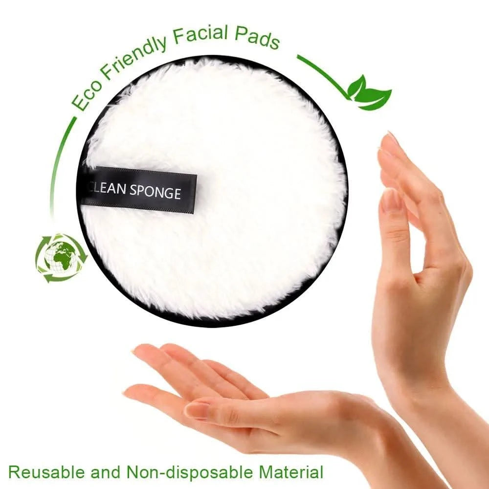 4Pcs Makeup Remover Wipes Reusable Cotton Pads  Clean Vanilla Store