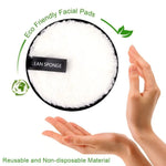 4Pcs Makeup Remover Wipes Reusable Cotton Pads  Clean Vanilla Store