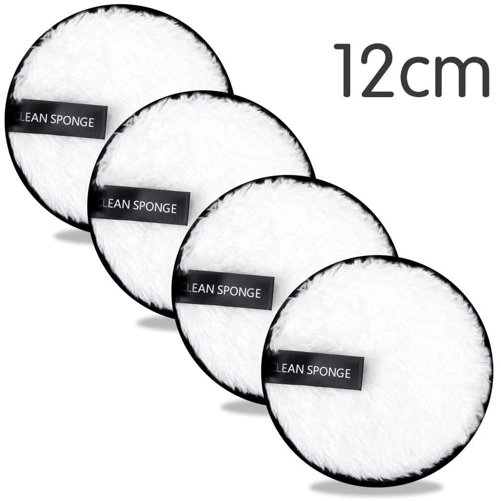 4Pcs Makeup Remover Wipes Reusable Cotton Pads  Clean Vanilla Store
