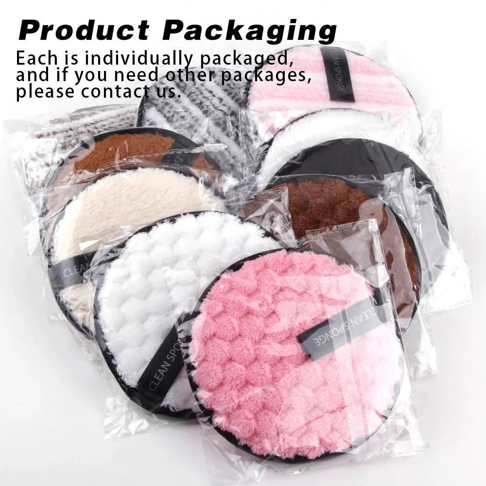 4Pcs Makeup Remover Wipes Reusable Cotton Pads  Clean Vanilla Store