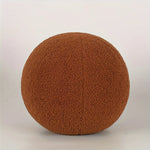 Spherical Boucle Throw Pillow Cushion for Cozy Style  Clean Vanilla Store