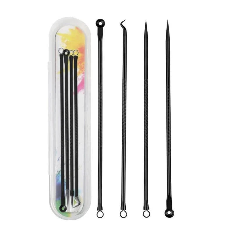 4PCS Acne Blackhead Comedone Tool Set for Clear Skin  Clean Vanilla Store