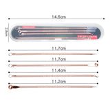 4PCS Acne Blackhead Comedone Tool Set for Clear Skin  Clean Vanilla Store