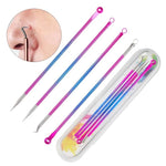 4PCS Acne Blackhead Comedone Tool Set for Clear Skin  Clean Vanilla Store