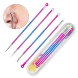 4PCS Acne Blackhead Comedone Tool Set for Clear Skin  Clean Vanilla Store