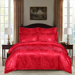 Luxury Silk Satin Bedding Set - Timeless Comfort 3-Piece  Clean Vanilla Store