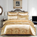 Luxury Silk Satin Bedding Set - Timeless Comfort 3-Piece  Clean Vanilla Store