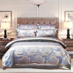 Luxury Silk Satin Bedding Set - Timeless Comfort 3-Piece  Clean Vanilla Store