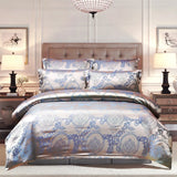 Luxury Silk Satin Bedding Set - Timeless Comfort 3-Piece  Clean Vanilla Store
