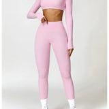 Fashionable 2-Piece Sports Co-Ord Set – Leggings & Top  Clean Vanilla Store