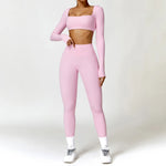 Fashionable 2-Piece Sports Co-Ord Set – Leggings & Top  Clean Vanilla Store