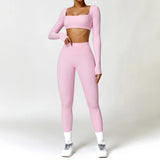Fashionable 2-Piece Sports Co-Ord Set – Leggings & Top  Clean Vanilla Store