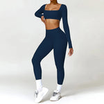 Fashionable 2-Piece Sports Co-Ord Set – Leggings & Top  Clean Vanilla Store
