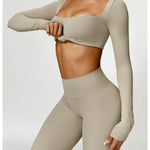 Fashionable 2-Piece Sports Co-Ord Set – Leggings & Top  Clean Vanilla Store