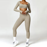 Fashionable 2-Piece Sports Co-Ord Set – Leggings & Top  Clean Vanilla Store