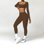 Fashionable 2-Piece Sports Co-Ord Set – Leggings & Top  Clean Vanilla Store