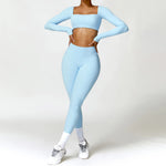 Fashionable 2-Piece Sports Co-Ord Set – Leggings & Top  Clean Vanilla Store