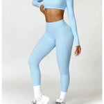 Fashionable 2-Piece Sports Co-Ord Set – Leggings & Top  Clean Vanilla Store