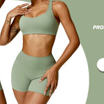 Fashionable 2-Piece Sports Co-Ord Set – Leggings & Top  Clean Vanilla Store