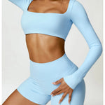 Fashionable 2-Piece Sports Co-Ord Set – Leggings & Top  Clean Vanilla Store