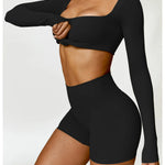 Fashionable 2-Piece Sports Co-Ord Set – Leggings & Top  Clean Vanilla Store