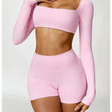 Fashionable 2-Piece Sports Co-Ord Set – Leggings & Top  Clean Vanilla Store