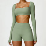 Fashionable 2-Piece Sports Co-Ord Set – Leggings & Top  Clean Vanilla Store