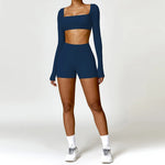 Fashionable 2-Piece Sports Co-Ord Set – Leggings & Top  Clean Vanilla Store