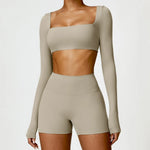 Fashionable 2-Piece Sports Co-Ord Set – Leggings & Top  Clean Vanilla Store