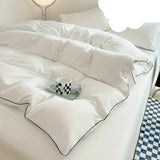 Modern Contrast Duvet & Pillowcase Set for Chic Style  Clean Vanilla Store
