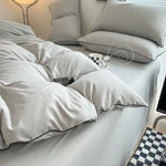 Modern Contrast Duvet & Pillowcase Set for Chic Style  Clean Vanilla Store