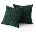 Cozy Corduroy Pattern Throw Pillow Cushion Cover  Clean Vanilla Store