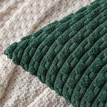 Cozy Corduroy Pattern Throw Pillow Cushion Cover  Clean Vanilla Store