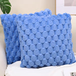 Pineapple Grid Turtle Pattern Plush Throw Pillow Cover  Clean Vanilla Store